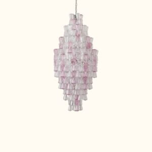 Murano Blown Glass Suspension Lamp Clepsydra