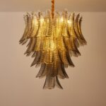 Murano glass Leaves Chandelier - Image 34