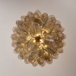 Murano glass Leaves Chandelier - Image 41