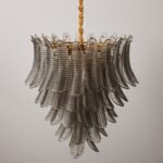 Murano glass Leaves Chandelier - Image 31