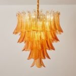 Murano glass Leaves Chandelier - Image 36