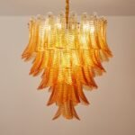 Murano glass Leaves Chandelier - Image 44