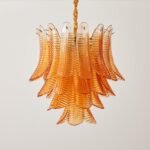Murano glass Leaves Chandelier - Image 27