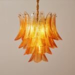 Murano glass Leaves Chandelier - Image 37
