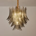Murano glass Leaves Chandelier - Image 38