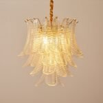 Murano glass Leaves Chandelier - Image 28