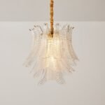 Murano glass Leaves Chandelier - Image 16