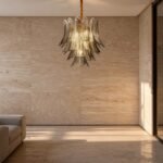 Murano glass Leaves Chandelier - Image 17