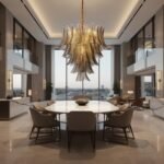 Murano glass Leaves Chandelier - Image 14
