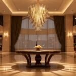 Murano glass Leaves Chandelier - Image 10