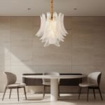 Murano glass Leaves Chandelier - Image 15