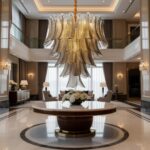 Murano glass Leaves Chandelier - Image 19
