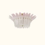Treviso Semi-Flush, Pink - Image 2