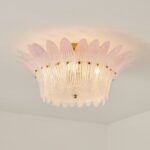 Treviso Semi-Flush, Pink - Image 12