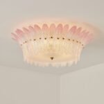 Treviso Semi-Flush, Pink - Image 13