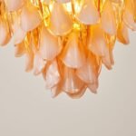Amber Petal Glass Pendant - Image 25