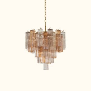 Aurelia Champagne Glass Cascade Chandelier
