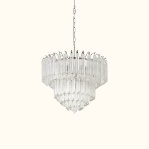 Cascade Crystal Glass Waterfall Chandelier