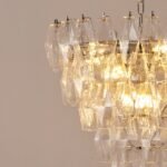 Chiara 6 Tiered Clear Round Chandelier23.6"" - Image 11