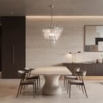 Chiara 6 Tiered Clear Round Chandelier23.6"" - Image 5