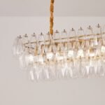 Chiara Linear Chandelier47.2" - Image 12