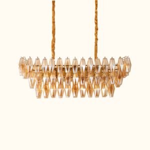 Chiara Rectangular Chandelier39.4”
