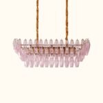 Chiara Rectangular Chandelier39.4” - Image 7