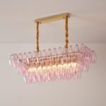 Chiara Rectangular Chandelier39.4” - Image 11