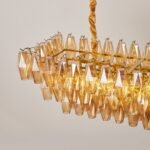 Chiara Rectangular Chandelier39.4” - Image 15