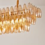 Chiara Rectangular Chandelier39.4” - Image 17
