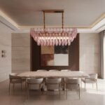 Chiara Rectangular Chandelier39.4” - Image 3