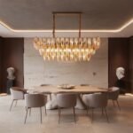 Chiara Rectangular Chandelier39.4” - Image 6
