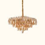 Chiara Square Chandelier19.7"