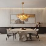 Chiara Square Chandelier19.7" - Image 6
