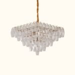Chiara Square Chandelier23.6"