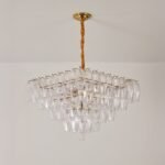 Chiara Square Chandelier23.6" - Image 6