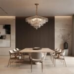 Chiara Square Chandelier23.6" - Image 4