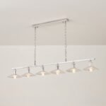Clear Crystal Linear Pendant Light by Carl 1960s - Image 11
