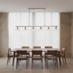 Clear Crystal Linear Pendant Light by Carl 1960s - Image 3