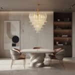 Italian Murano Felci Clear Glass Chandeliers - Image 5