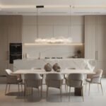 Murano Style Floral Crystal Linear Pendant Light - Image 7