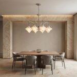 Vintage Italian Style Starburst Chandelier - Image 4