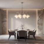 Vintage Italian Style Starburst Chandelier - Image 5