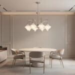 Vintage Italian Style Starburst Chandelier - Image 7