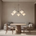 Vintage Italian Style Starburst Chandelier - Image 8