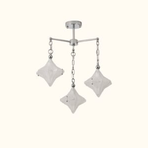 Vintage Italian Style Starburst Pendant 3