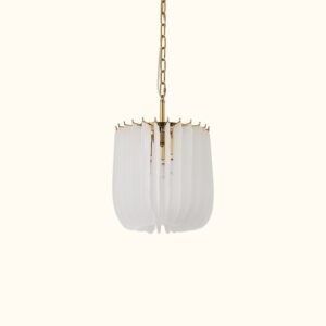 Contemporary Murano Style Glass Chandelier