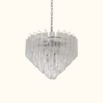 Modern Round Glass Tube Chandelier - Image 14