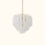 Modern Round Glass Tube Chandelier - Image 12