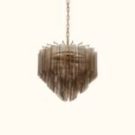 Modern Round Glass Tube Chandelier - Image 13